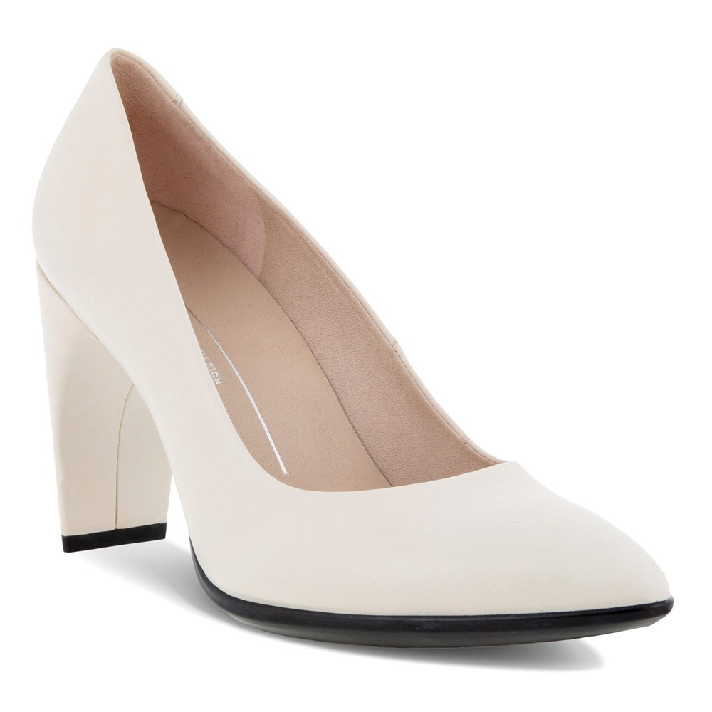 Pumps Mujer - ECCO Shape 75 Pointy Sleek 2.0 - Beige - LWD593218